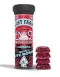 Kiva Lost Farm Gummies Dark Cherry 100mg Illuminati OG