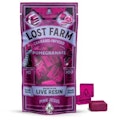 Kiva Lost Farm Live Resin Chews Pomegranate Pink Jesus
