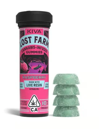 Lost Farm - Lost Farm Raspberry Gummies Main Image