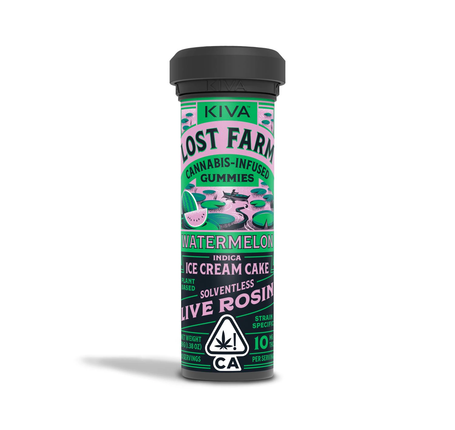 Lost Farm - Lost Farm - 100mg Rosin Gummies - Watermelon - Ice Cream Cake Main Image