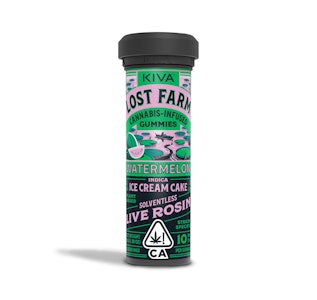 LOST FARM - Lost Farm - 100mg Live Rosin Gummies - Watermelon x Ice Cream
