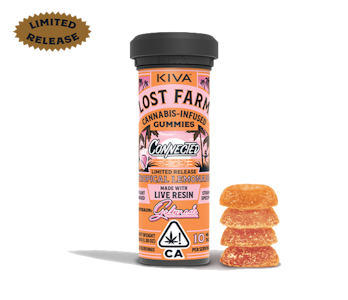 LOST FARM - Tropical Lemonade (Live Resin Infused) Gummies - (S) - Lost Farm