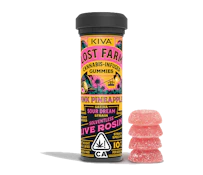 Lost Farm Pink Pineapple x Sour Dream Live Rosin Gummies