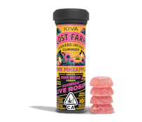 Lost Farm Pink Pineapple x Sour Dream Live Rosin Gummies