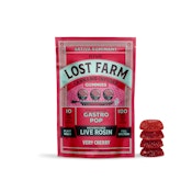 Lost Farm | Live Rosin Gummies (10ct) | Very Cherry | 100mg