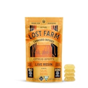 Lost Farm - Citrus Spritz (Hybrid) Live Resin Gummies - 200mg