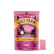 Lost Farm Dragonfruit x Frose Live Resin Gummies