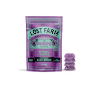 Lost Farms | Grape x Mendo Purps Resin | 100mg