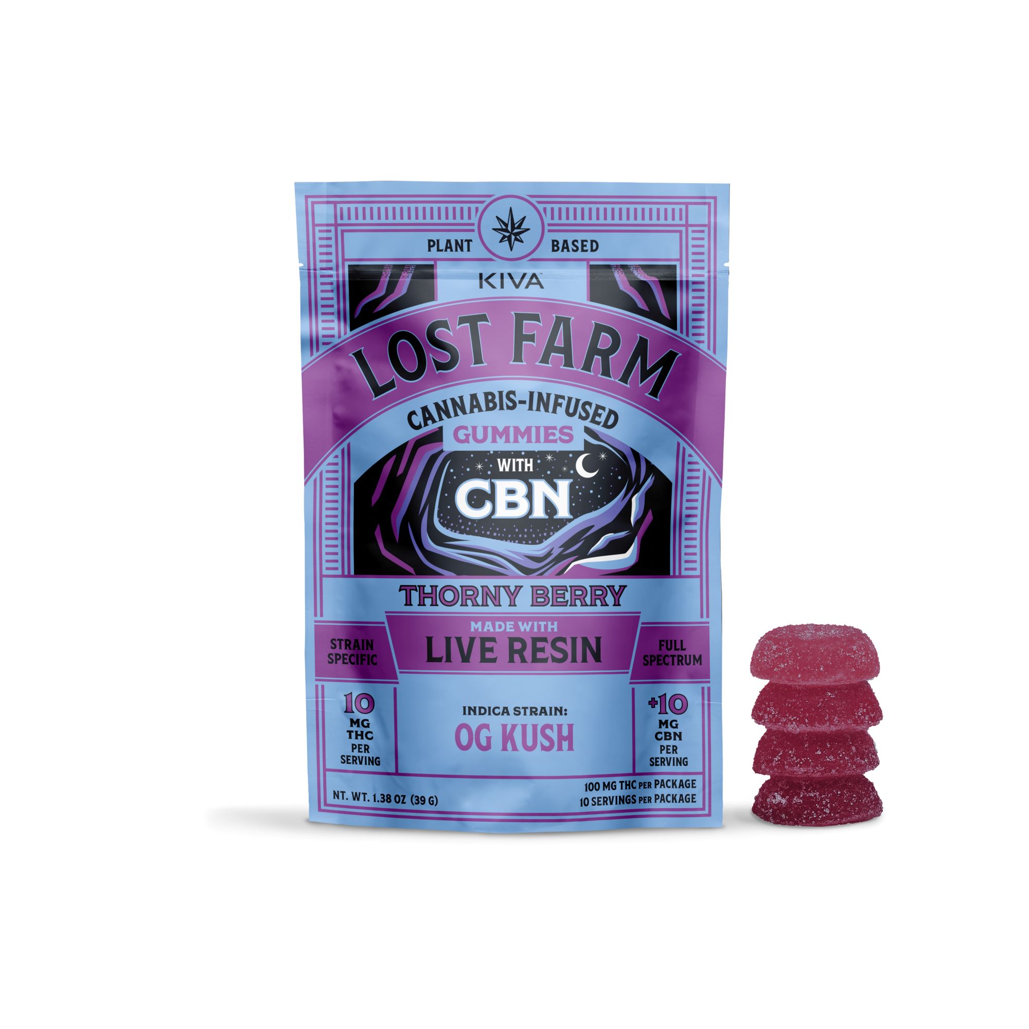 Lost Farm | Thorny Berry x OG Kush Live Resin - 100mg Edible