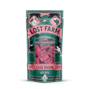 Watermelon (Live Resin Infused) Fruit Chews  - 100mg (I) - Lost Farms