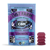 Lost Farm-Thorny Berry-Live Resin Gummies-Indica-200mg