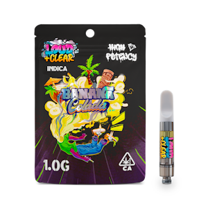 Loud+Clear - Loud and Clear - 1g Cartridge - Banana Colada