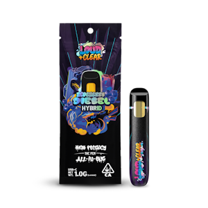 Loud+Clear - Loud and Clear - 1g AIO - Blueberry Diesel