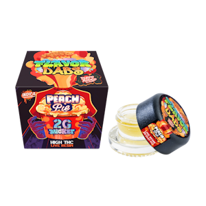 Loud+Clear - Loud and Clear - 2g Live Resin Flavor Dabs - Peach Pie