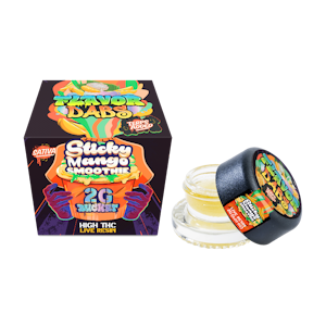 Loud+Clear - Loud and Clear - 2g Live Resin Flavor Dabs - Sticky Mango Smoothie