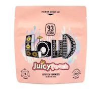 LOUD Juicy Peach 5pk Gummies - 100mg