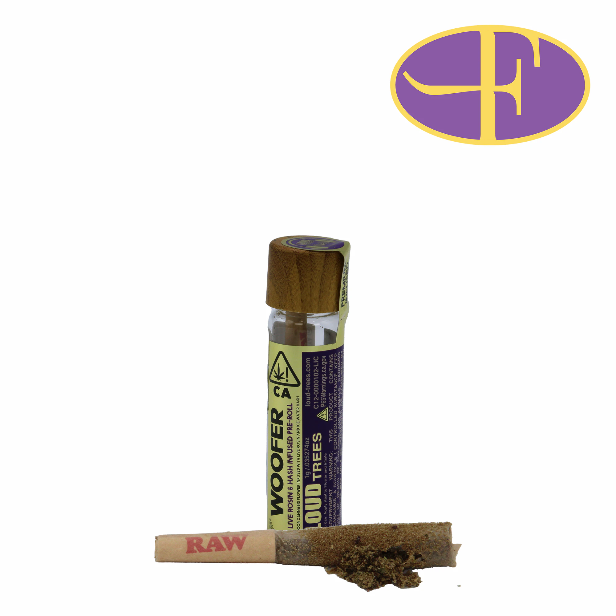 LOUD TREES - Menage #21 x Lemon Royale Infused Woofer Pre-Roll Main Image