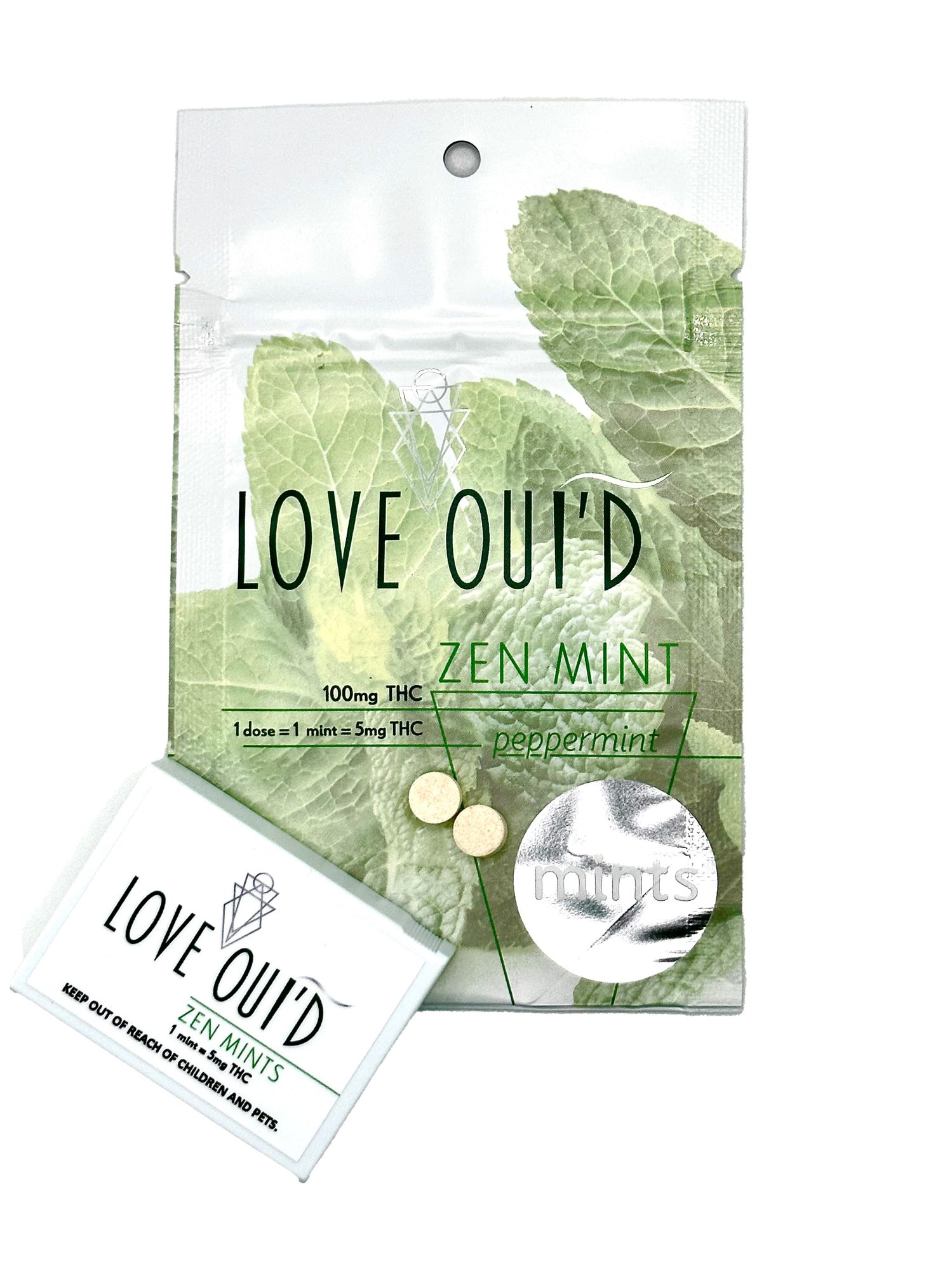 Love Oui'd Zen Mints 5mg each 20 count The Highest P...