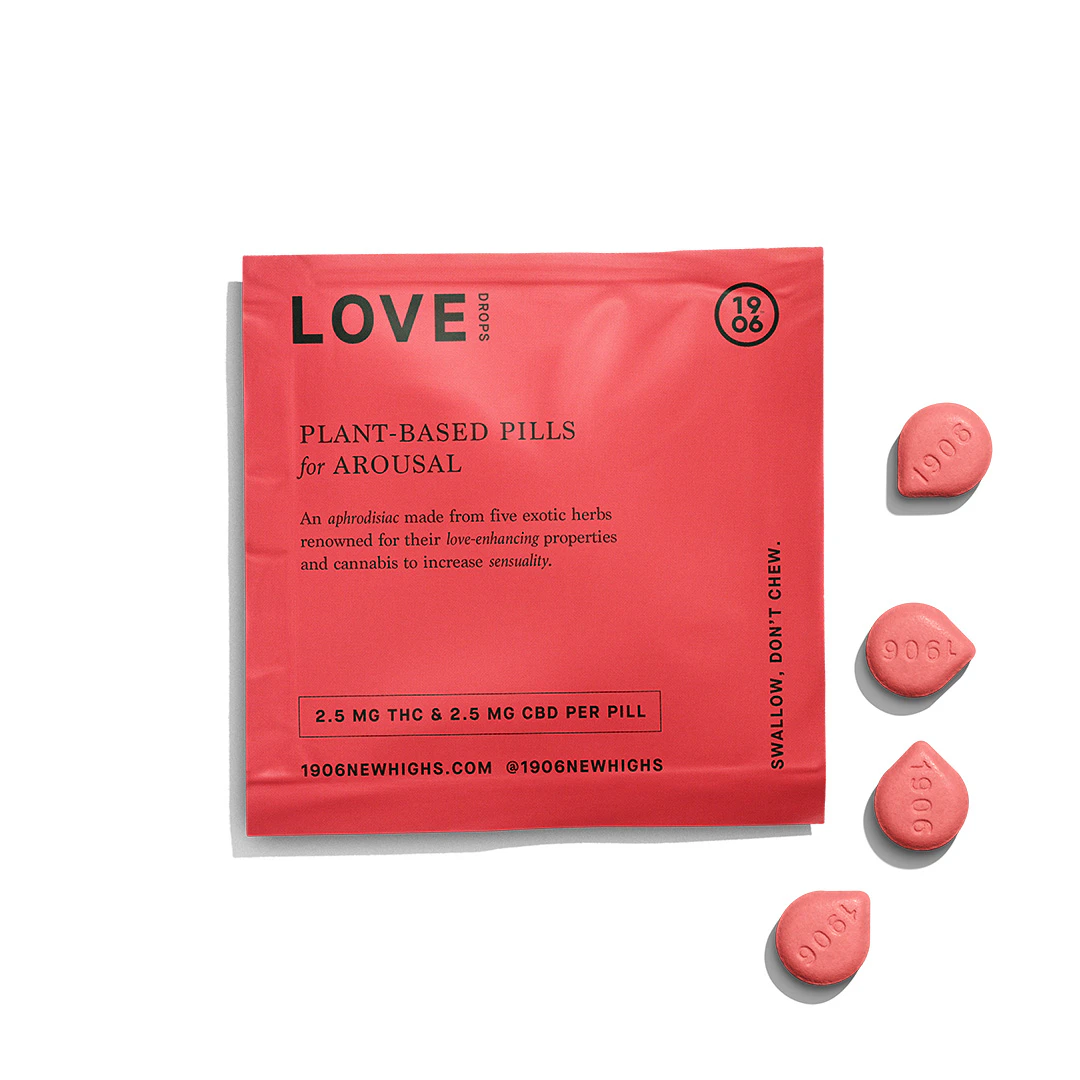 1906 - 1906 | Edible | Love Drops | 4-pack | 2.5mg Main Image