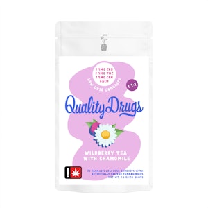 QUALITY DRUGS - Wildberry Tea w/ Chamomile, 1:1:1 THC:CBD:CBN, 20 pack