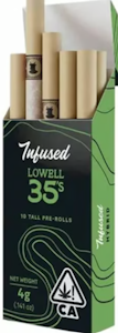 Lowell - [Lowell] Infused 35's Preroll 10 Pack - 3.5g - Mind Safari (H)