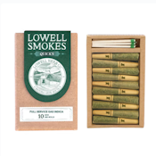 Lowell Smokes | PR | Full Service Gas Indica Blend | 10pk/3.5g