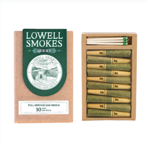 Lowell Smokes | PR | Full Service Gas Indica Blend | 10pk/3.5g