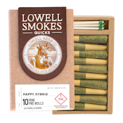 Lowell Smokes | Quicks | Shore Thing Sativa Blend | 10pk/3.5g