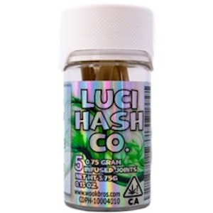 Luci Hash Co. - Sunset Haze x Tokyo Cream 3.75g Infused Pre-rolls 5pk - Luci Hash Co.