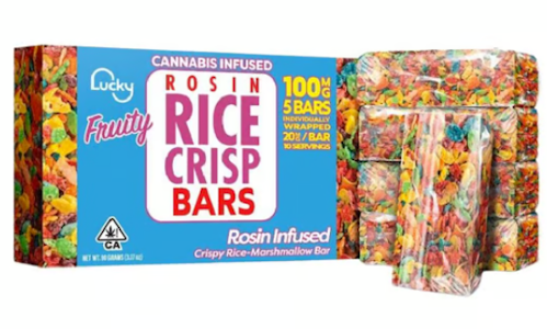 LUCKY - Lucky Rosin 5pk Crispy Rice Bars Fruity