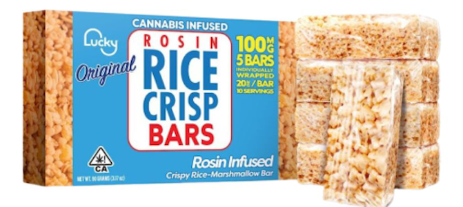 LUCKY - Lucky Rosin 5pk Crispy Rice Bars Original