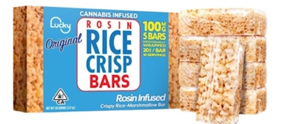 Lucky Rosin 5pk Crispy Rice Bars Original