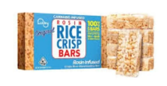 LUCKY - Lucky Rosin Crispy Rice Bars 100mg Cookies & Cream