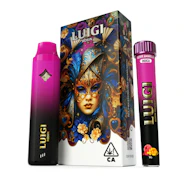 Luigi | Berry Amarillo | Rosin All-In-One Vape 1g + Infused Bubble Hash Rosin Preroll Blunt 1g