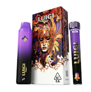 Luigi | Peanut Butter Breath | Rosin All-In-One Vape 1g + Infused Bubble Hash Rosin Preroll Blunt 1g