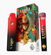 Luigi | Tropicana Gold | Rosin All-In-One Vape 1g + Infused Bubble Hash Rosin Preroll Blunt 1g