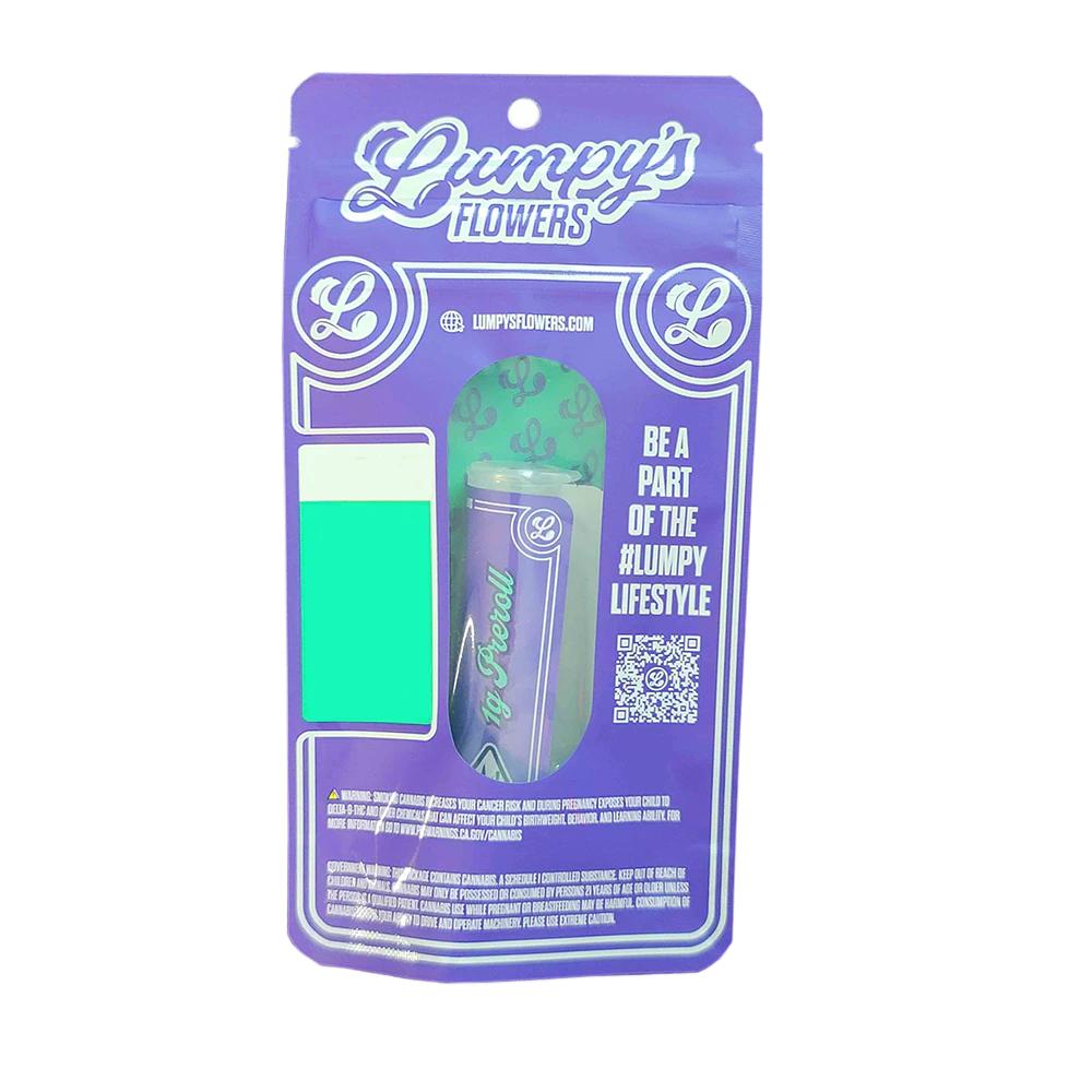 Lumpy's Flowers - Lumpy's - 1g All Bud Indoor PreRoll (Fluffy-Hybrid) Main Image