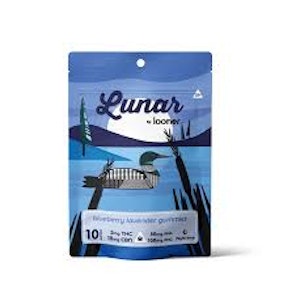 Looner - Looner - 50 MG Lunar Gummies- Blueberry Lavender