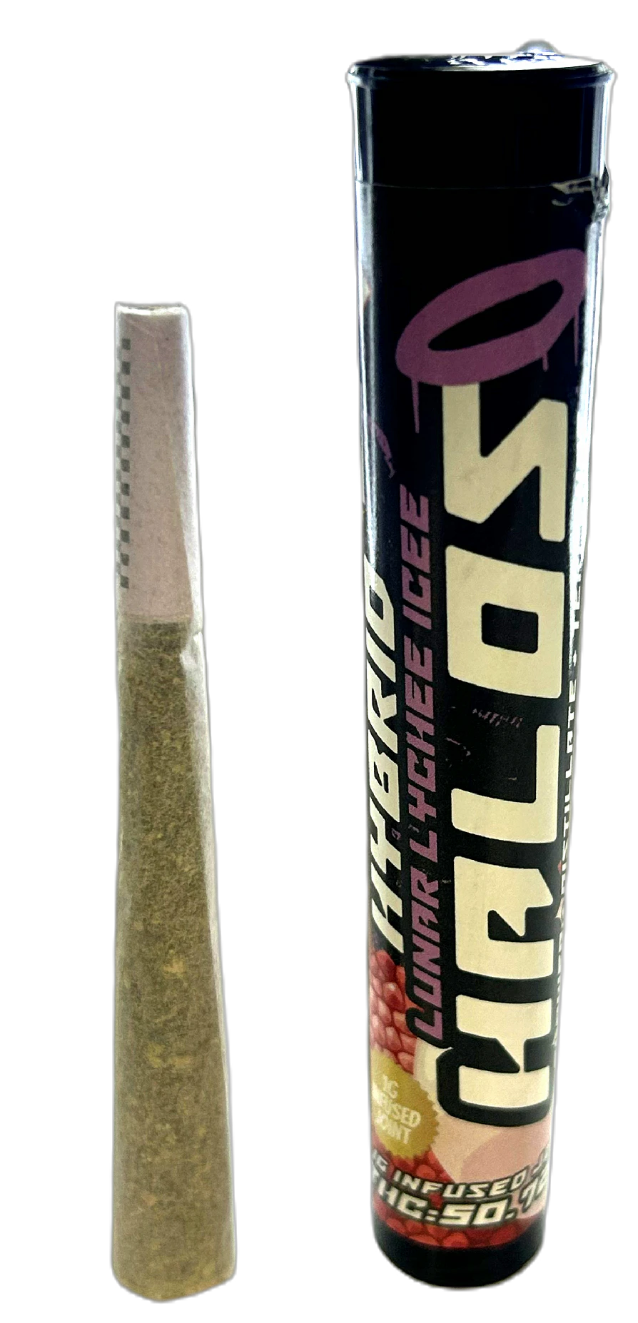 Halo - Lunar Lychee Ice (1G) | Infused Preroll | Hybrid Main Image