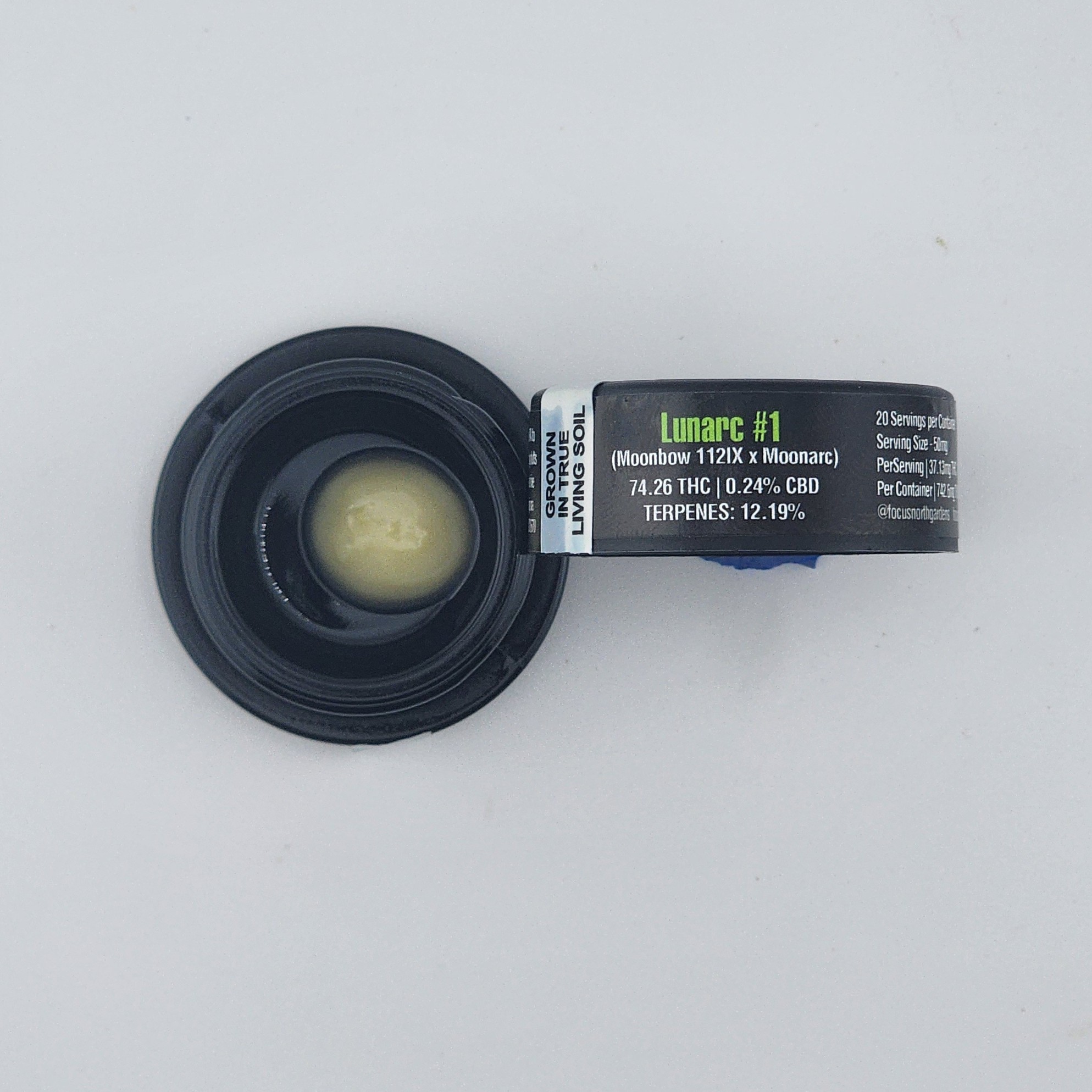 Focus North | Dab Rosin 1g [H] | Lunarc #1