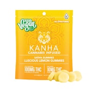 Kanha Nano Sativa Luscious Lemon Vegan Gummies 100mg