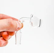 4mm Thick Quartz Banger | 14mm Male