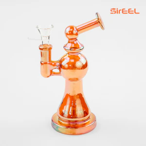 LUV BUDS - SirEEL 8" IRIDIZED SHOWER BONG W/BOWL
