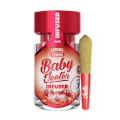 Lychee (H) | .5g 5pk Quad Infused Rosin Enhanced Baby Jeeter Prerolls | Jeeter