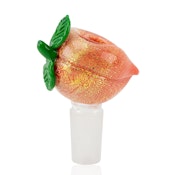 PEACHY BOWL PIECE - EMPIRE GLASSWORKS
