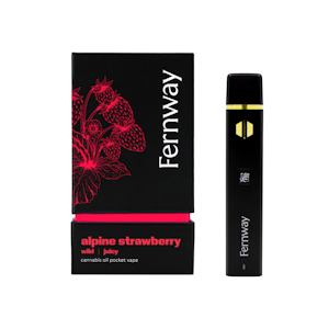 FERNWAY - Alpine Strawberry 1g Traveler Vape