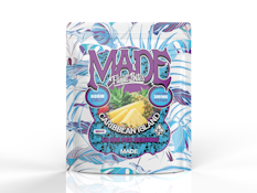 MADE - Caribbean Island - Rosin Gummies - Indica - 100mg