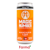 Magic Number Mandarin Lime Soda 100mg