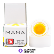 Mana Extracts Sundae Driver Live Resin 1g