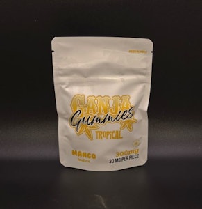 Ganja Gummies - MANGO 300mg GUMMIES